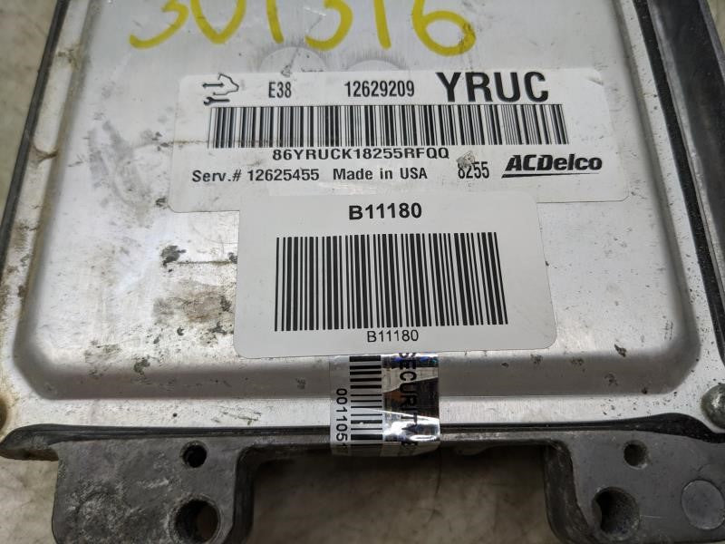 2009 GMC Sierra 1500 5.3L Engine Computer Control Module ECU ECM 12629209 OEM - Alshned Auto Parts