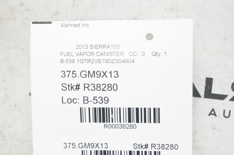 2004-2017 GMC Sierra 1500 Fuel Vapor Evaporator Emission Canister 15137022 OEM - Alshned Auto Parts