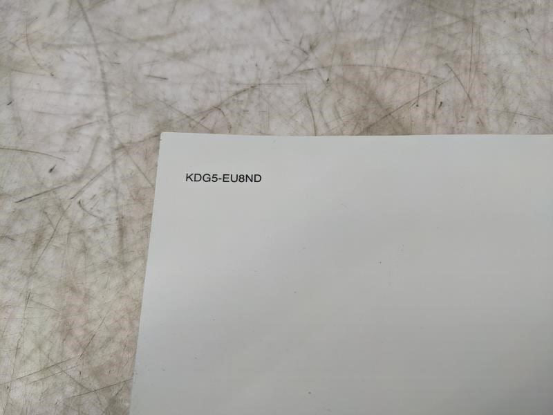 2019 Kia Optima Owners Manual Set with Case KDG5-EU8ND OEM - Alshned Auto Parts