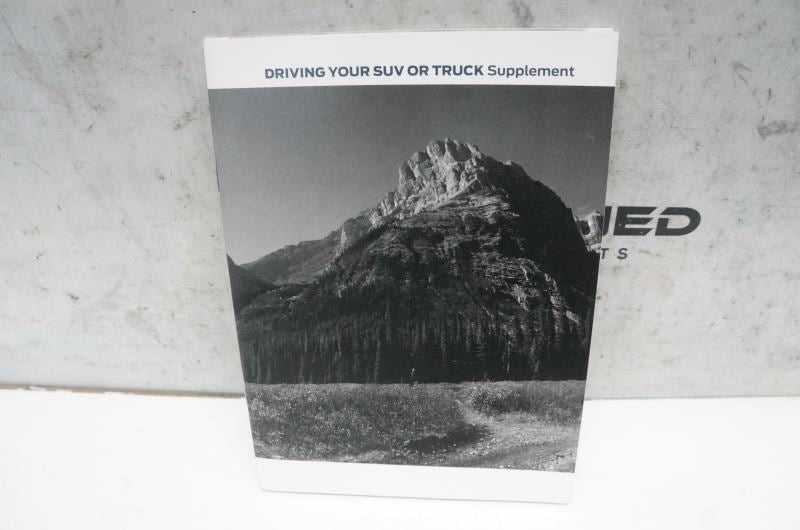 2015 Ford Explorer Owners Manual set with Case FL2J-19A321-AA OEM - Alshned Auto Parts