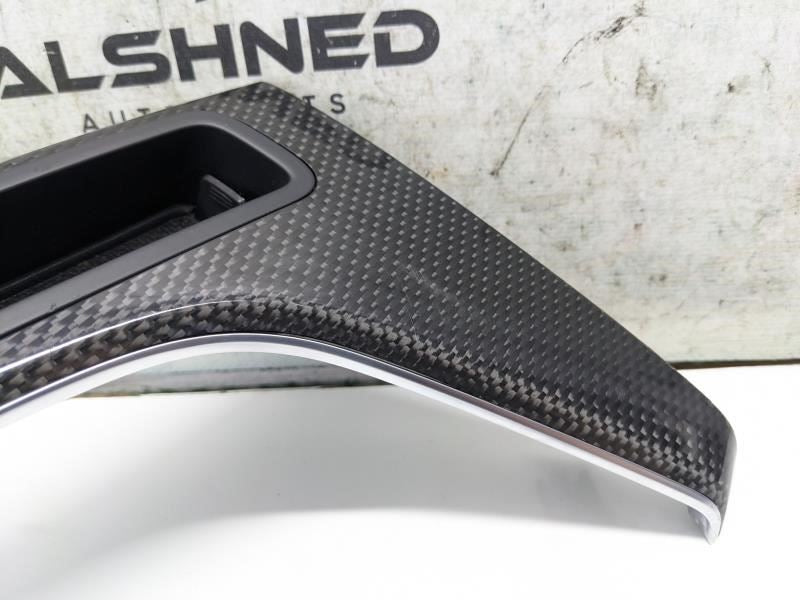 18-23 Audi S5 Dash Center Console Doors Carbon Trims Set of 7 8W1-853-190-Q-7V7 - Alshned Auto Parts