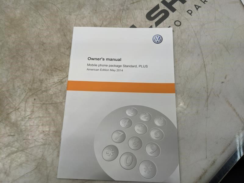 2015 Volkswagen Jetta U.S. Edition Owners Manual Set with Case 1525U1JT623 OEM - Alshned Auto Parts