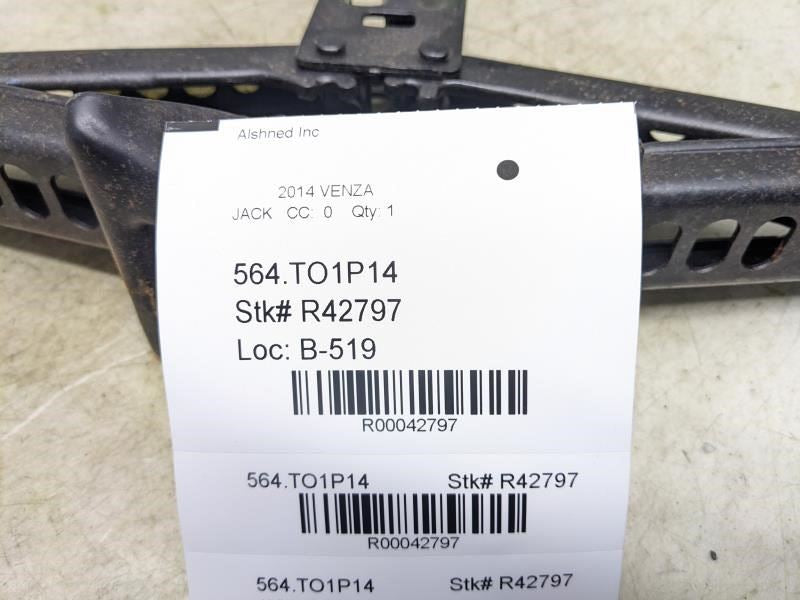 2012-2015 Toyota Venza Spare Tire Floor Jack 09111-0W160 OEM - Alshned Auto Parts