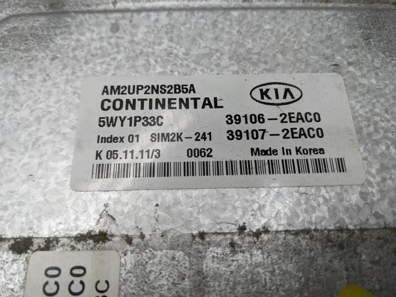 2012-13 Kia Soul 2.0L Engine Computer Control Module ECU ECM 39107-2EAC0 OEM - Alshned Auto Parts