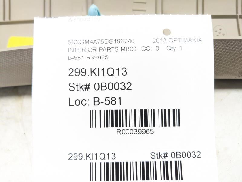 2012-2015 Kia Optima Front Left Side A-Pillar Cover Trim 85810-4C000 OEM *ReaD* - Alshned Auto Parts