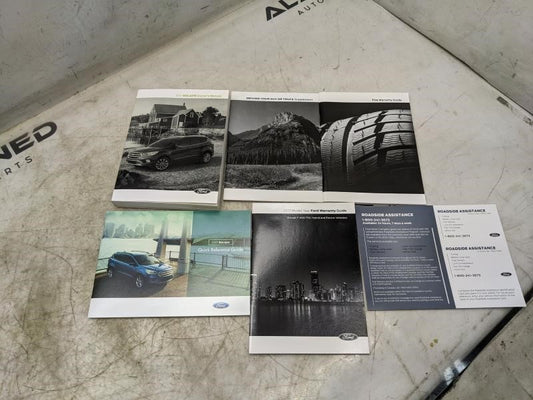 2017 Ford Escape Owners Manual Set with Case HJ5J-19A321-AC OEM - Alshned Auto Parts