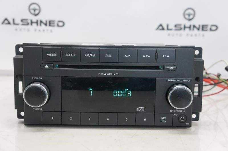 2010 Jeep Compass Commander Patriot AM FM CD Radio Receiver 68021159AD OEM RES - Alshned Auto Parts