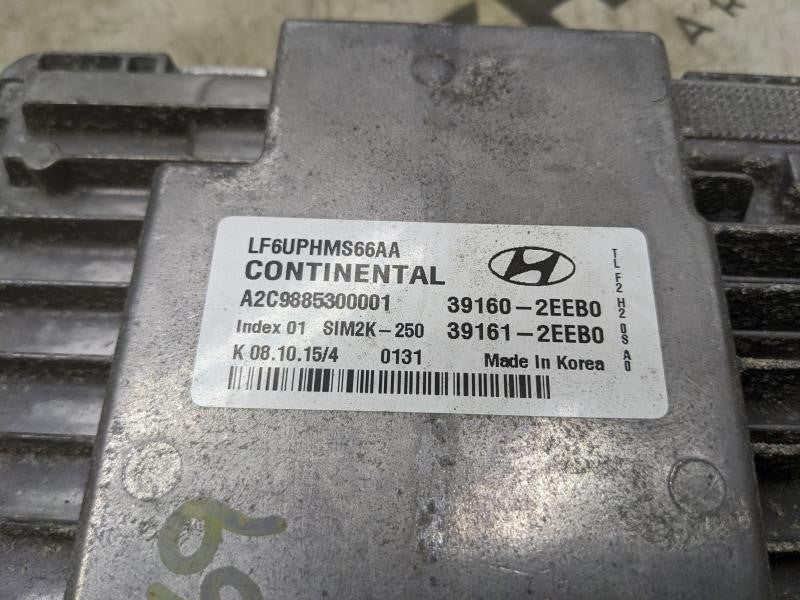 2016 Hyundai Sonata 2.0L Engine Computer Control Module ECU ECM 39161-2EEB0 OEM - Alshned Auto Parts