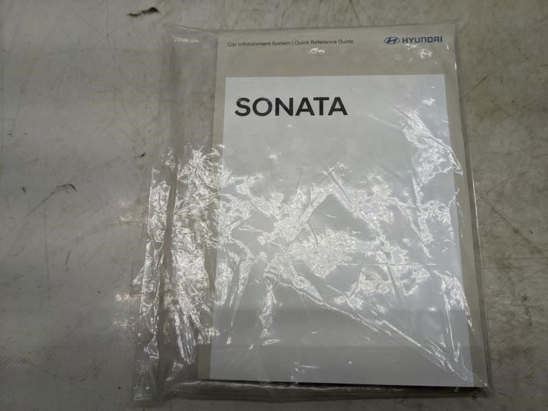 2020 Hyundai Sonata Owners Manual set LDWO-EU02D OEM - Alshned Auto Parts