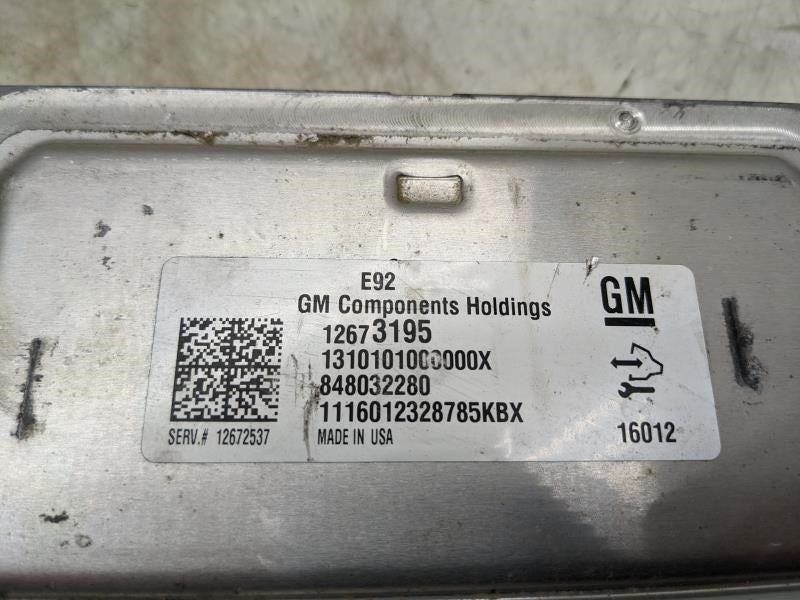 2016 Chevrolet Tahoe 5.3L Engine Computer Control Module ECU ECM 12673195 OEM - Alshned Auto Parts