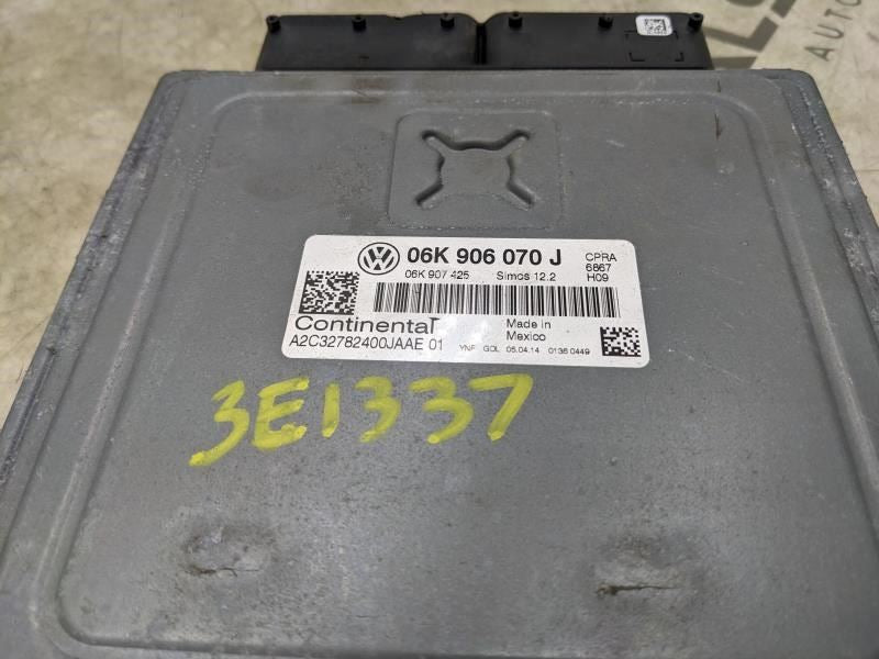 2014-2015 Volkswagen Passat 1.8 CPRA Engine Control Module ECU ECM 06K-906-070-J - Alshned Auto Parts