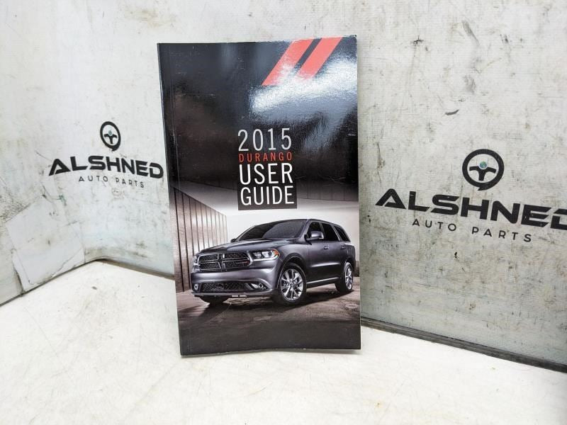 2015 Dodge Durango User Guide set with Case 15WD01-926-AA OEM - Alshned Auto Parts