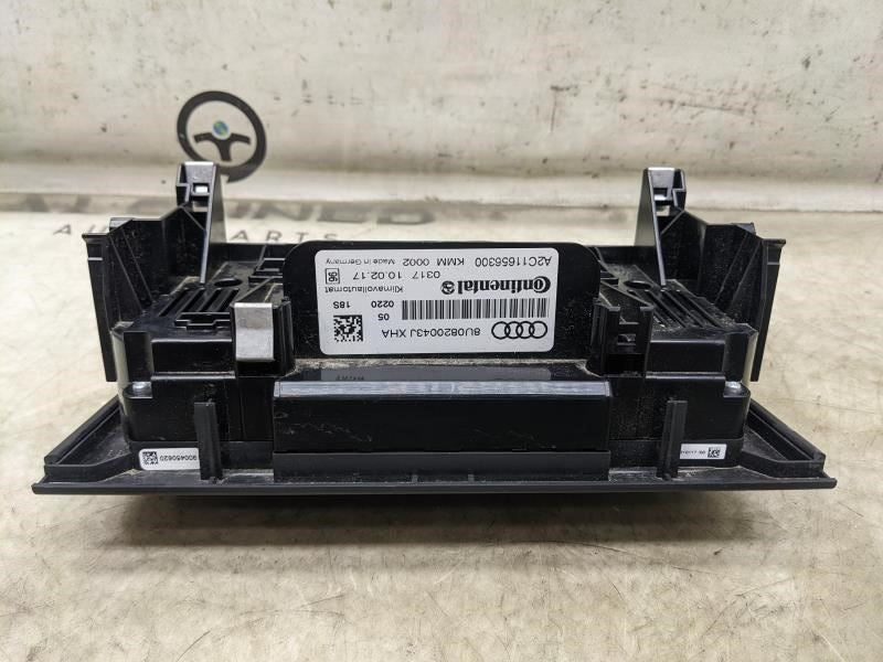 2015-2018 Audi Q3 AC Heater Temperature Climate Control 8U0820043JXHA OEM - Alshned Auto Parts