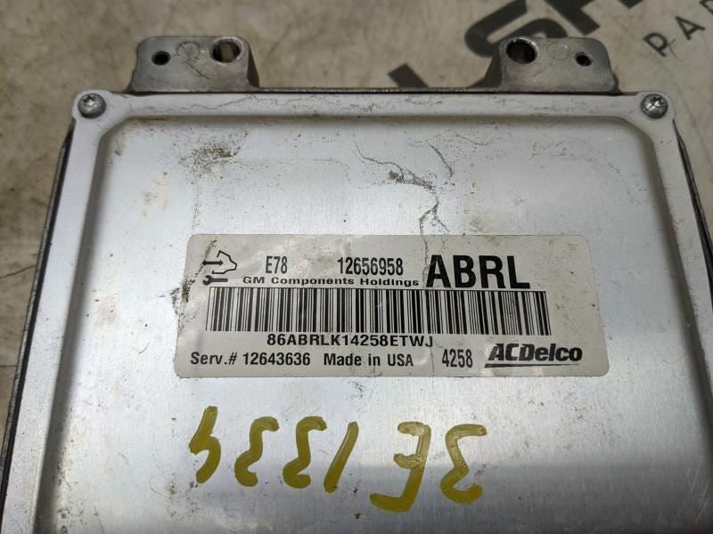 2012-2016 Chevrolet Cruze Engine Control Module ECU ECM 12656958 OEM - Alshned Auto Parts