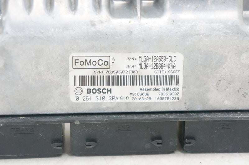 2022 Ford F150 3.3L Engine Computer Control Module ECU ECM ML3A-12A650-GLC - Alshned Auto Parts