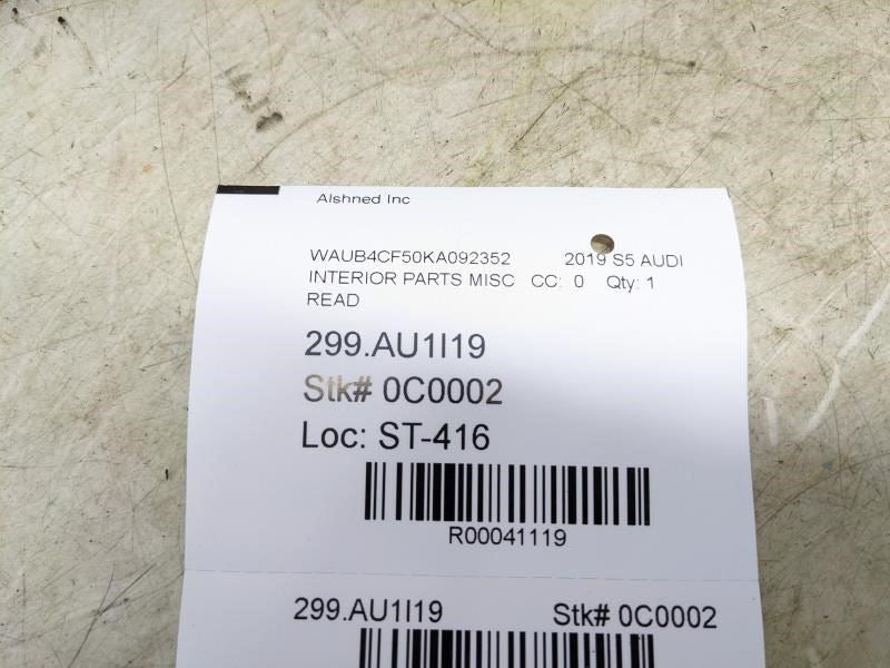 2018-23 Audi S5 Rear Left Seat Bolster Leather Red 8W0-885-703-AK-Q93 OEM *ReaD* - Alshned Auto Parts
