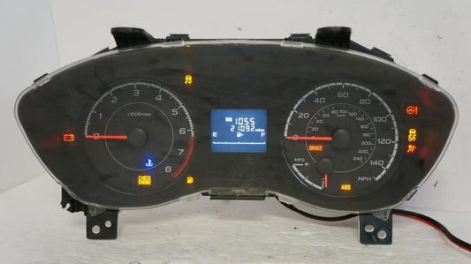 17-19 Subaru Impreza Speedometer Cluster Mileage 21,092 OEM 85003FL01A - Alshned Auto Parts