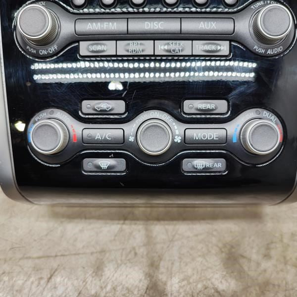 13-16 Nissan Pathfinder Radio CD ACTemperature Climate Control 210200-3KAOB ReaD - Alshned Auto Parts