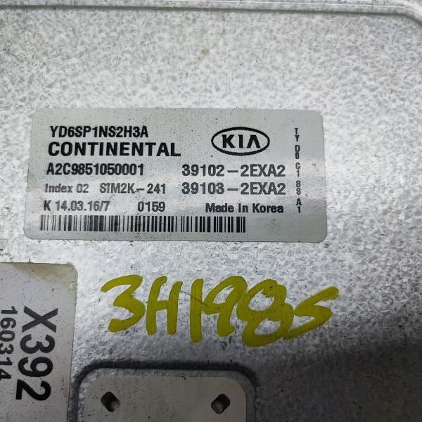 2016 Kia Forte1.8L Engine Control Module ECU ECM 39102-2EXA2 OEM - Alshned Auto Parts