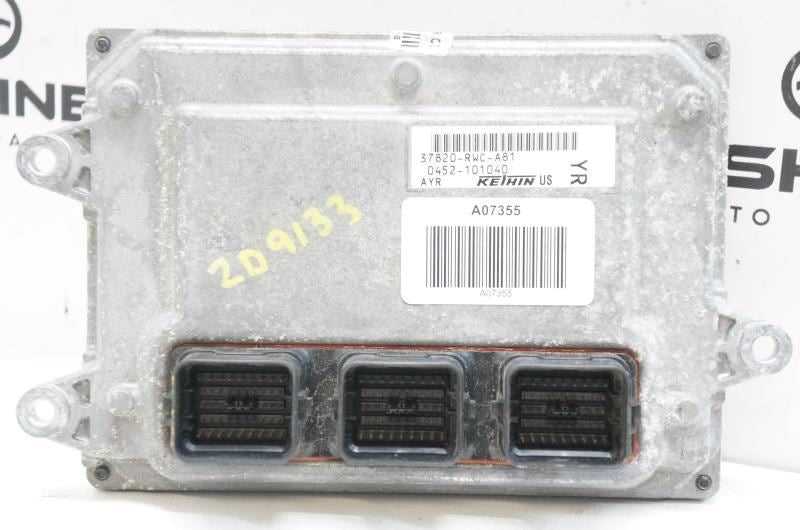 2012 Acura RDX Engine Computer Control Module ECU ECM 37820-RWC-A81 OEM - Alshned Auto Parts