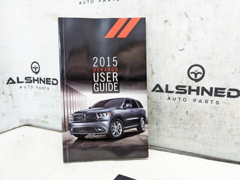 2015 Dodge Durango User Guide set with Case 15WD01-926-AA OEM - Alshned Auto Parts