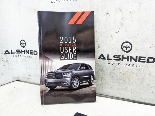 2015 Dodge Durango User Guide set with Case 15WD01-926-AA OEM - Alshned Auto Parts