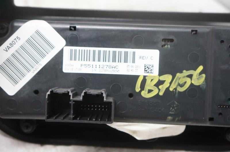 2011 Jeep Compass AC Heater Temp Climate Control Faceplate 55111278AC OEM *ReaD* - Alshned Auto Parts