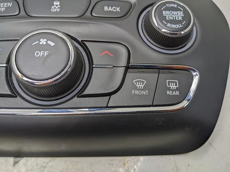 2015-2018 Jeep Cherokee Radio AC Heater Climate Control 68293521AA OEM - Alshned Auto Parts