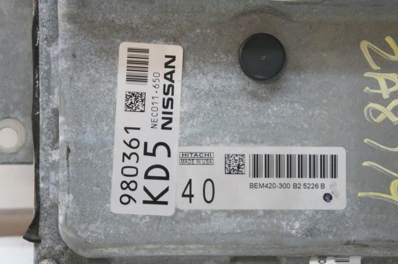 2015 Infiniti QX60 3.5 Engine Computer Control Module ECU ECM 23703-9HP9A OEM - Alshned Auto Parts