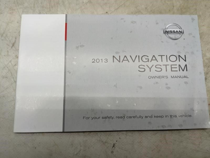 2013 Nissan Rogue Owners Manual set with Case OM3E-0S35U0 T00UM-JM04D OEM - Alshned Auto Parts