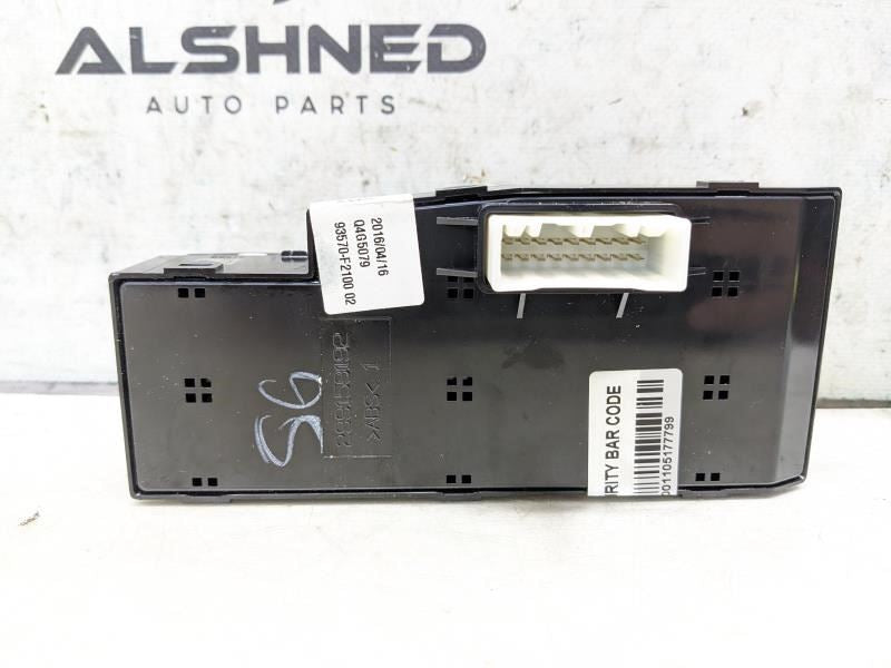 2017-2022 Hyundai Elantra FR LH Door Master Power Window Switch 93570-F2100 OEM - Alshned Auto Parts