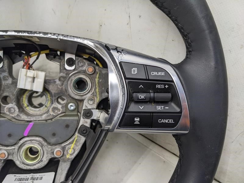 2018-20 Hyundai Sonata Steering Wheel w Control Buttons 56110C2210ZTR OEM *ReaD* - Alshned Auto Parts