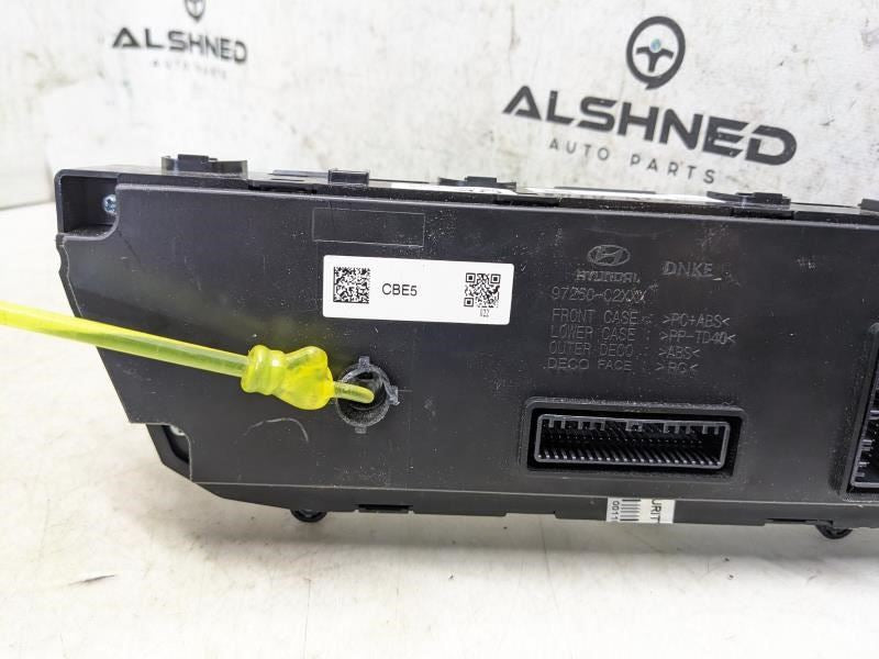 18-19 Hyundai Sonata AC Heater Temperature Climate Control 97250-C2BE0ZL5 *ReaD* - Alshned Auto Parts