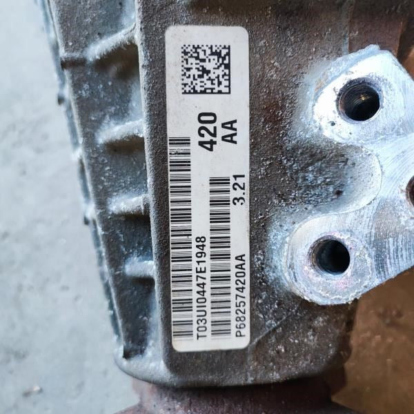 2013-18 Ram 1500 Crew Cab Front Axle Differential 3.21 ratio 71K 68257420AA OEM - Alshned Auto Parts