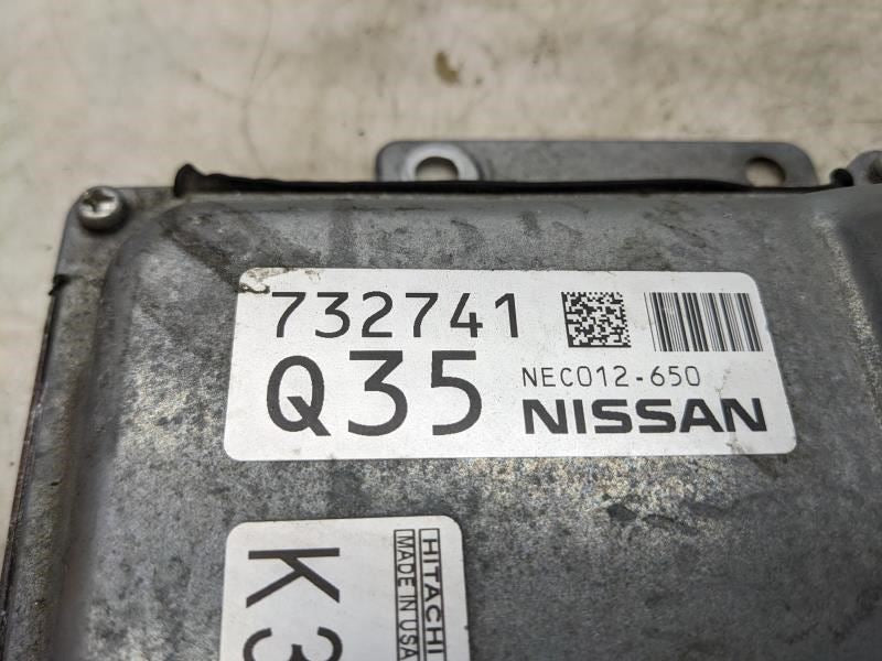 2014-2017 Nissan Rogue 2.5L Engine Control Module ECU ECM NEC012-650 OEM - Alshned Auto Parts