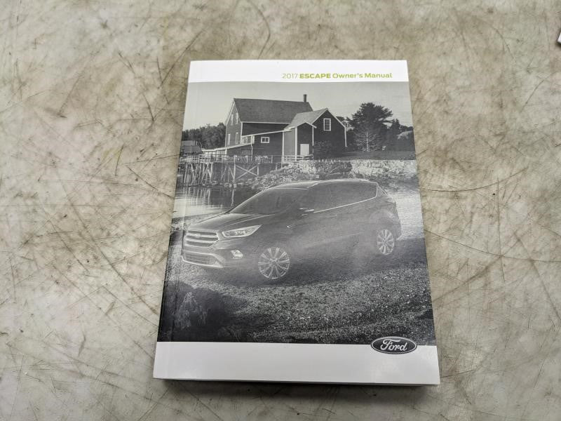 2017 Ford Escape Owners Manual Set with Case HJ5J-19A321-AC OEM - Alshned Auto Parts
