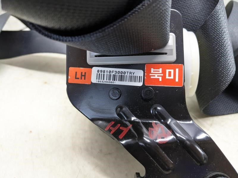 2017-2020 Hyundai Elantra Rear Left Seat Belt w/ Retractor 89810-F3000-TRY OEM - Alshned Auto Parts