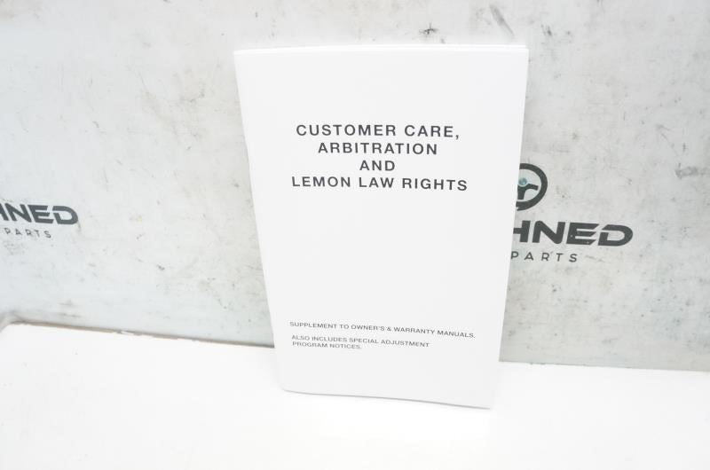 2018 Dodge Durango User Guide set with Case 18WD-926-AA OEM - Alshned Auto Parts