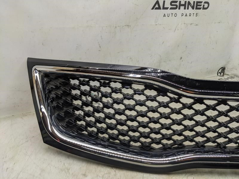 2014-2015 Kia Optima EX 2.4L Front Bumper Upper Grille Chrome 86350-4C700 OEM - Alshned Auto Parts