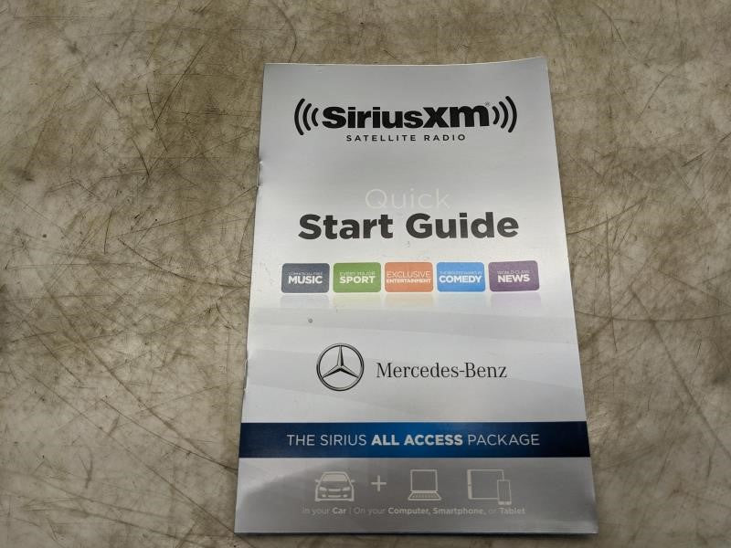 2015 Mercedes-Benz M-Class Operators Manual Set with Case 1665843801 OEM - Alshned Auto Parts