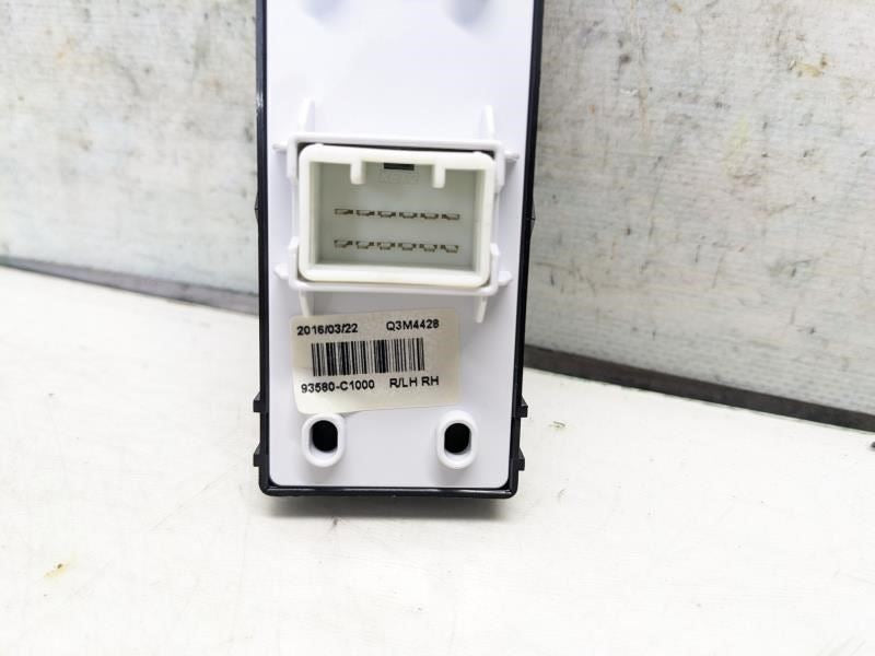 2015-2019 Hyundai Sonata Rear LH/RH Door Power Window Switch 93580-C1000 OEM - Alshned Auto Parts