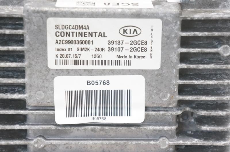 2014-2016 Kia Sportage  Engine Computer Control Module ECU ECM 39137-2GCE8 OEM - Alshned Auto Parts