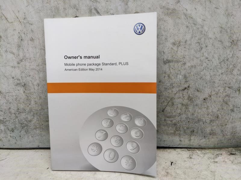 2015 Volkswagen Jetta U.S. Edition Owners Manual Set with Case 1525U1JT623 OEM - Alshned Auto Parts