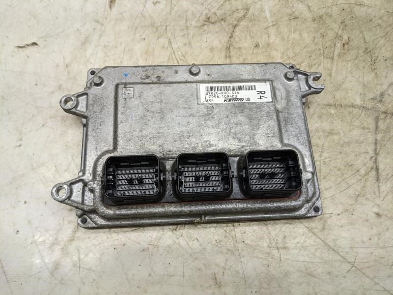 2013 Honda Civic Engine Computer Control Module ECU ECM 37820-RX0-A14 OEM - Alshned Auto Parts