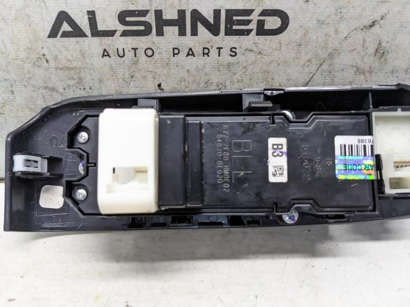 2014-19 Toyota Highlander FR LH Door Master Power Window Switch 84820-0E020 OEM - Alshned Auto Parts