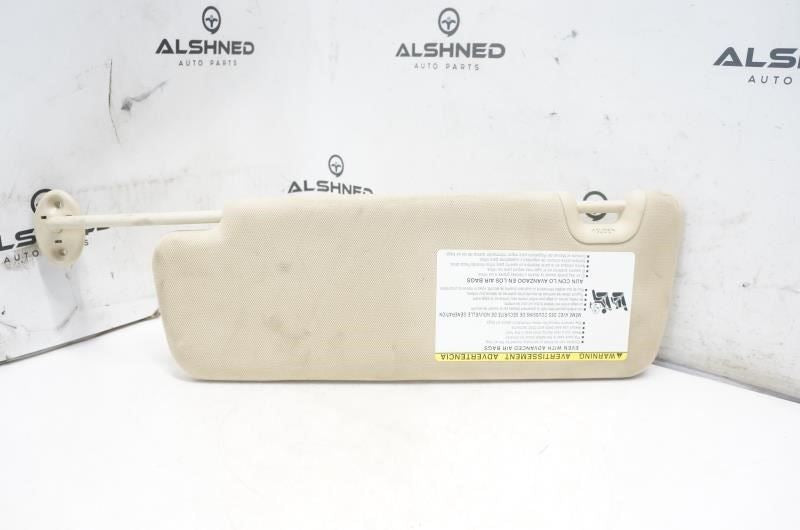 14-19 Toyota Highlander Right Passenger Sun Visor Cloth 74310-0E070-A0 *ReaD* - Alshned Auto Parts