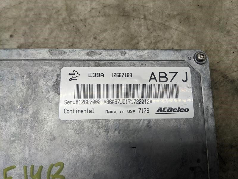 2017 Chevrolet Equinox Engine Computer Control Module ECU ECM 12667189 OEM - Alshned Auto Parts