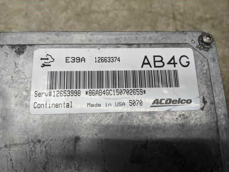 2014-2017 Cadillac CTS Engine Computer Control Module ECU ECM 12653998 OEM - Alshned Auto Parts