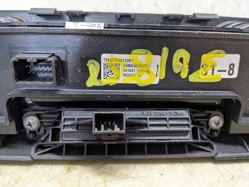 2016-17 Honda Civic AC Heater Temperature Climate Control 79600TBAA112M1 OEM - Alshned Auto Parts