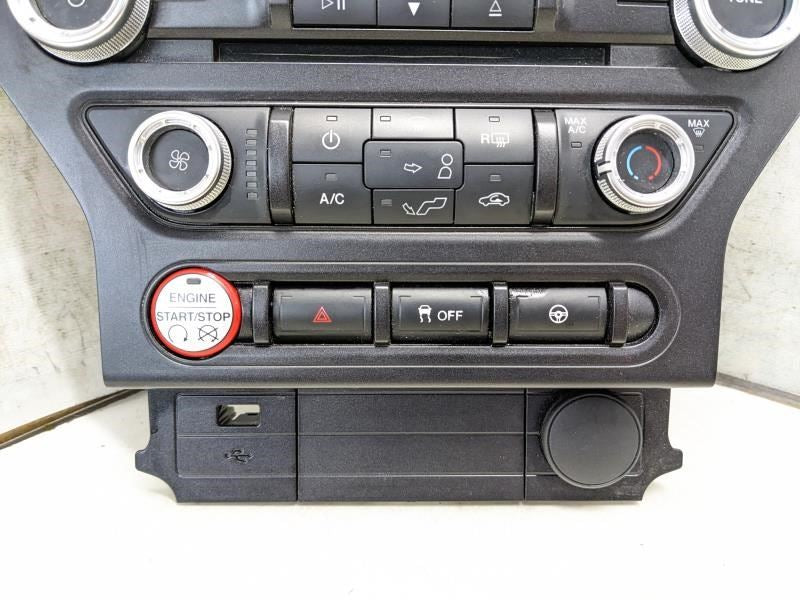 15-17 Ford Mustang Radio AC Heater Temperature Climate Control FR3T-18E243-BG - Alshned Auto Parts